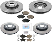 Carbon Brake Disc Rotors Pads for 2013-19 Mercedes Benz CLA250 W/O Sport Package