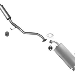 Rear Extension Exhaust Pipe Muffler Fits for 2013-2013 KIA Soul 2.0L