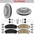 Front Pads & Coated Rotors FOR 2016-2022 Lexus RX350 rx450 Avalon Camry Toyota