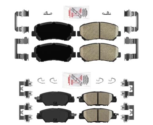 AmeriBrake Ceramic F&R Brake Pads, w Hardware for 19-21 CX-5 Natural Aspirated