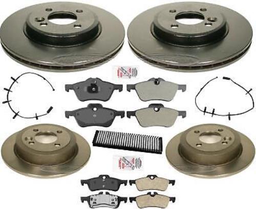 Kit de pastillas de rotor de freno de disco de alto rendimiento de carbono 02-06 para Mini Cooper 1.6L