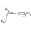Tubo Y del motor con 1 convertidor catalítico para emisiones federales 01-03 Dakota V8