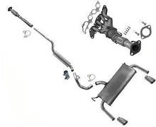 Silenciador de tubos de resonador de escape fabricado en EE. UU. para Ford Escape 2013-2019 2.5L Eng.