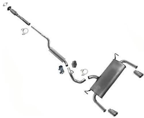 Made in USA Exhaust Resonator Pipes Muffler for Ford Escape 13-2016 1.6 2.0 2.5L