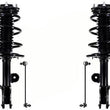 Front Complete Struts Coil Springs & Links For 2015-2017 Lexus NX200T F Sport