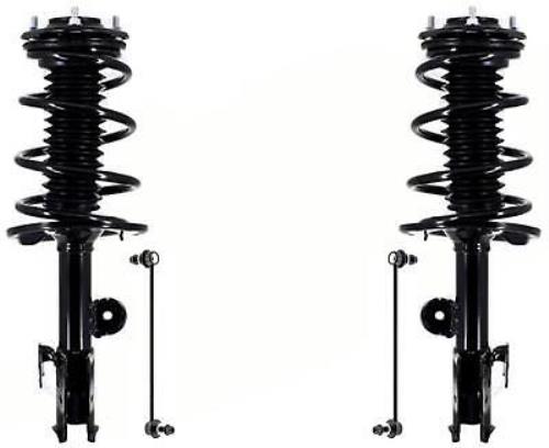 Front Complete Struts Coil Springs & Links For 2015-2017 Lexus NX200T F Sport