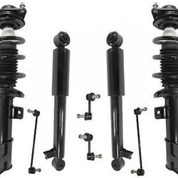Front Struts Rear Shocks & Links For Hyundai Santa Fe 15-2019 Front Wheel Drive