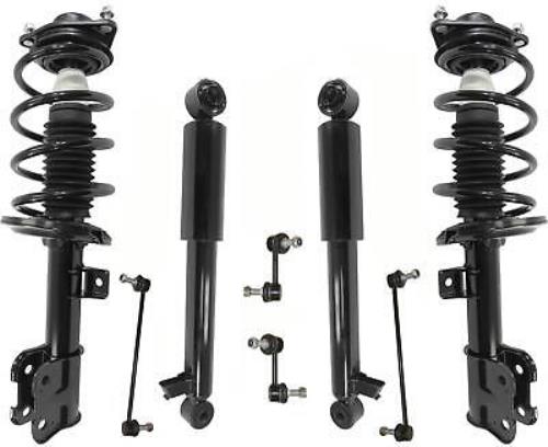 Front Struts Rear Shocks & Links For Hyundai Santa Fe 15-2019 Front Wheel Drive