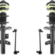 Front Complete Strut & Sway Bar Links For Chrysler 200 Front Wheel Drive 15-17