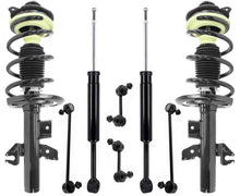 Front Strut Rear Shocks & Links For Chrysler 200 Front Wheel Drive 2015-2017
