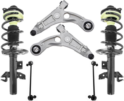 F Coil Spring Struts Control Arms Tie Rods Links For 200 All Wheel Drive 2015-17