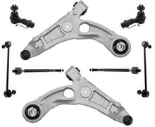 Front Lower Control Arms Tie Rods Links For Chrysler 200 W 18 Inch Wheel 15-17
