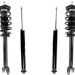 Front Struts & Rear Shocks For Mercedes Benz C300 Rear Wheel Drive 2015-2020