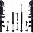 Front Struts Rear Shocks & Links For Jeep Cherokee Front Wheel Drive 2014-2018
