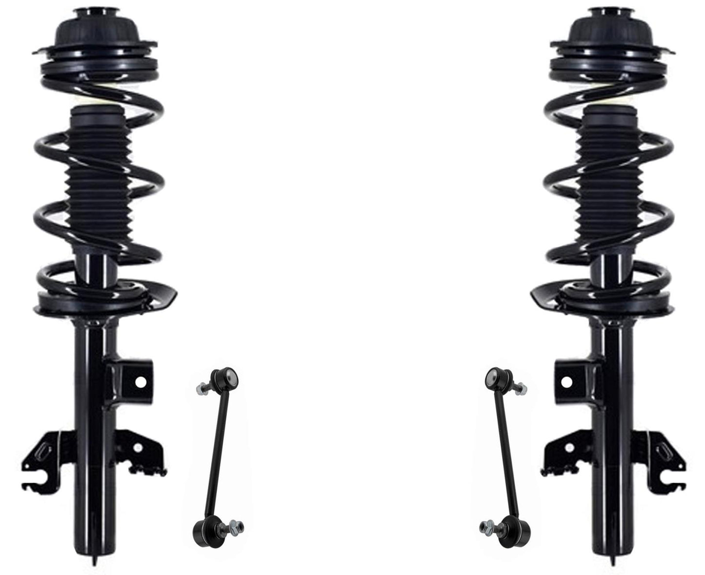 Puntales y enlaces delanteros completos para Jeep Cherokee 2014-2018 AWD Trailhawk