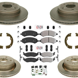 Kit de pastillas de freno de disco de carbono de alto rendimiento para Ram 1500 2011-2018