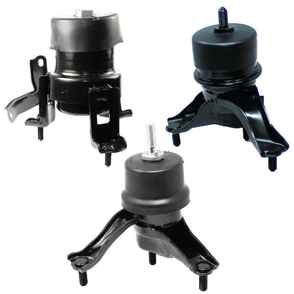 Engine & Automatic Transmission Motor Mounts 3pc Kit For Lexus ES300h 2013-2018