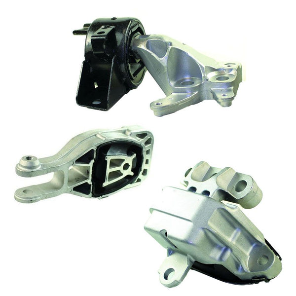 Soportes de motor y transmisión automática de 3 piezas para Chevrolet 1.4L Trax 2013-2016