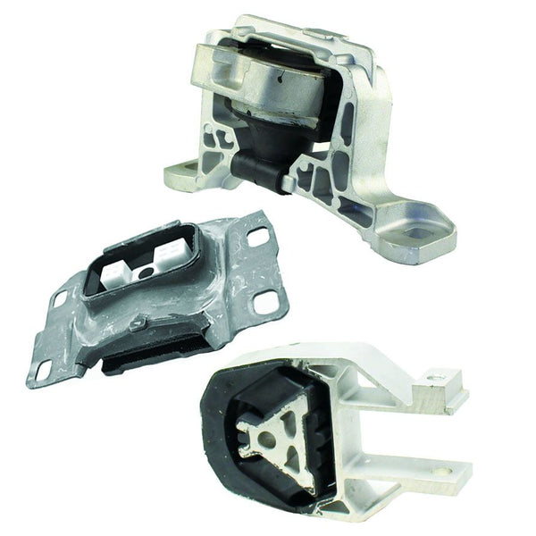 Soportes de motor y transmisión automática de 3 piezas para Ford Focus 2.0L 2013-2018