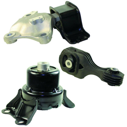 Engine & Automatic Transmission Mounts 3pc Kit For Honda For LX SE 2015-2019