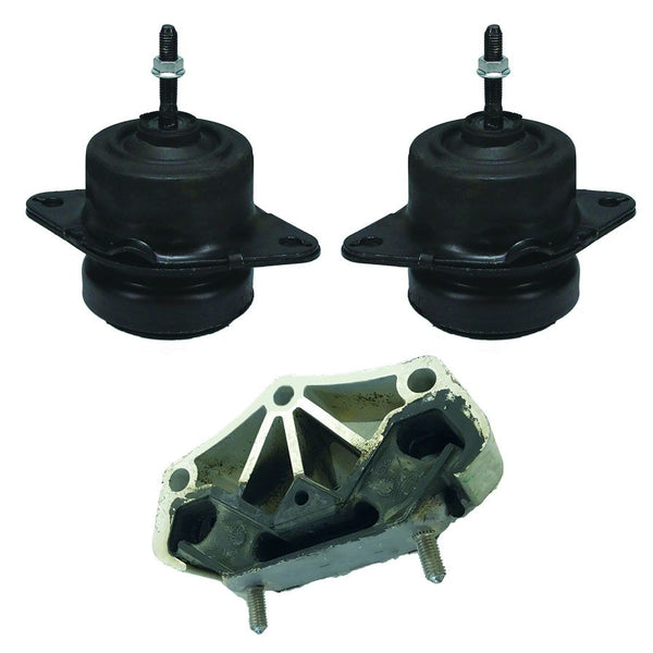 Kit de 3 soportes de motor y transmisión para Ford Mustang 3.7L 2011-2016