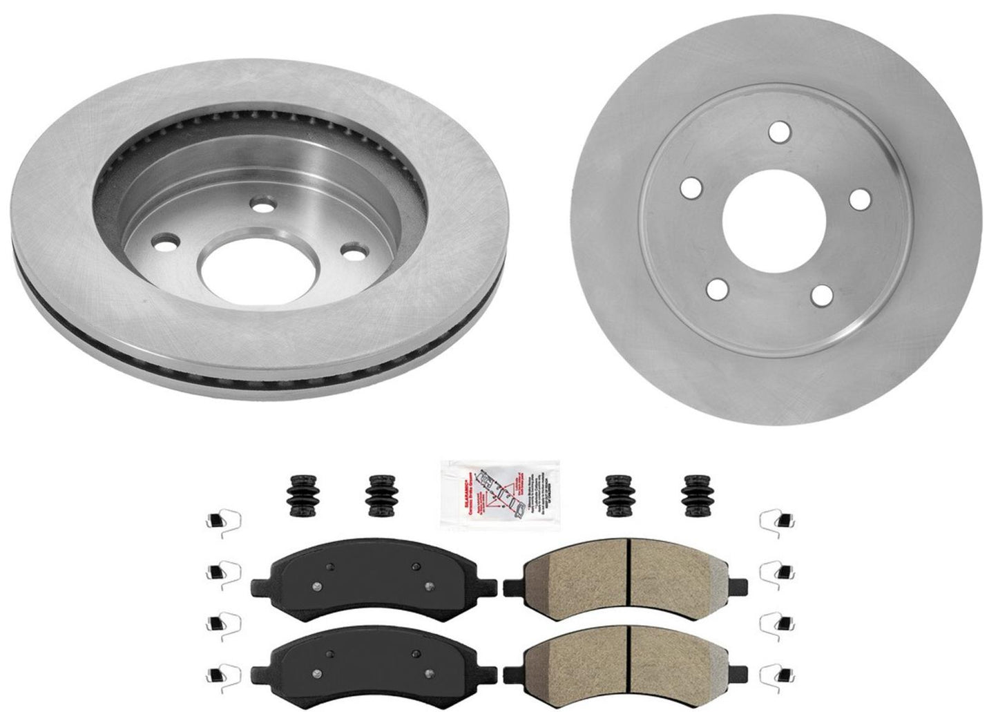 Pastillas de freno de disco delantero premium para Ram 1500 2006-2018