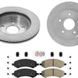 Front Premium Disc Brake Rotors Pads Hardware Fits for Ram 1500 2006-2018