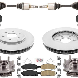 Front CV Drive Axle Shafts for Nissan Frontier 05-19 Pathfinder Xterra 05-12