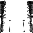 Front Complete Struts W/ Coil Spring Assembly For Lexus CT200H 2014-2017