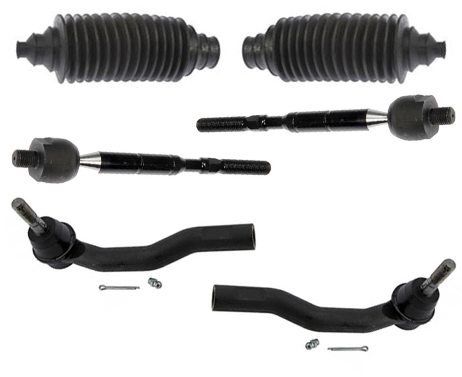 Varillas de amarre interiores y exteriores delanteras izquierda y derecha para Toyota Prius 2010-2015