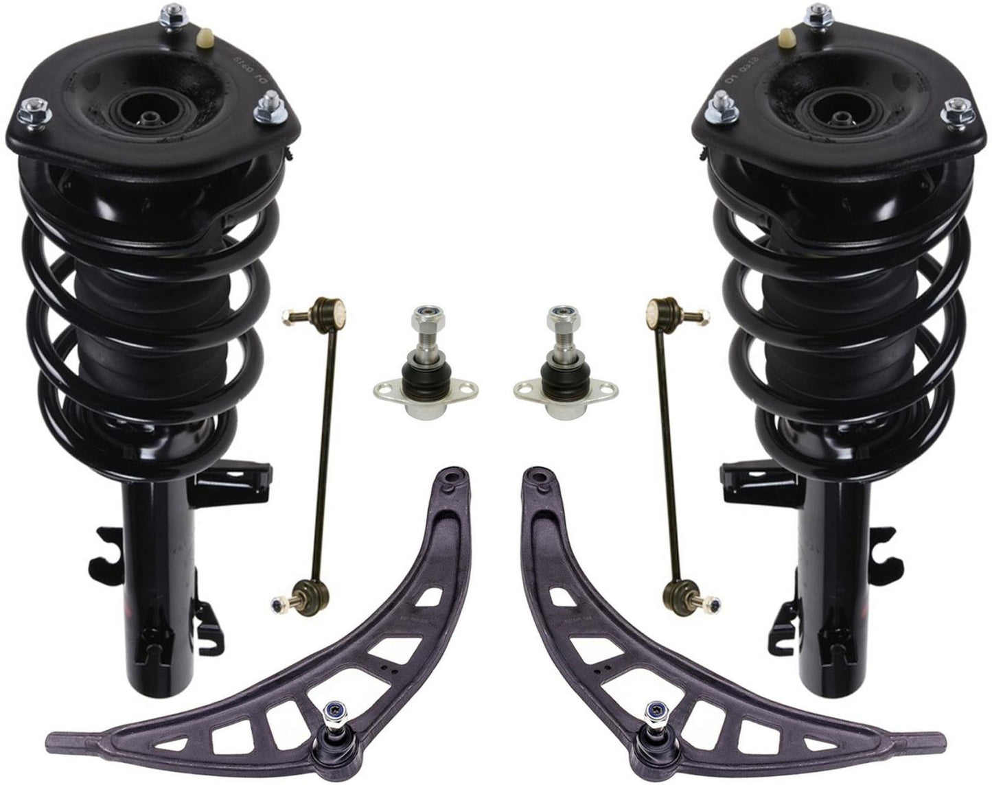 Front Complete Struts Lower Control Arms Links For MIni Cooper Countryman 11-16
