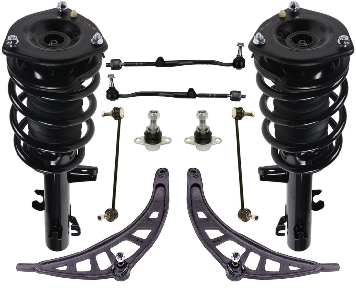 Front Struts Control Arms Tie Rods & Links For MIni Cooper Countryman 2011-2016