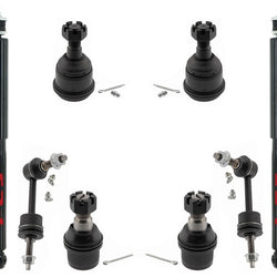 Front Shocks Absorber Ball Joints & Links For RAM 2500 2014-2022 / 3500 14-2018