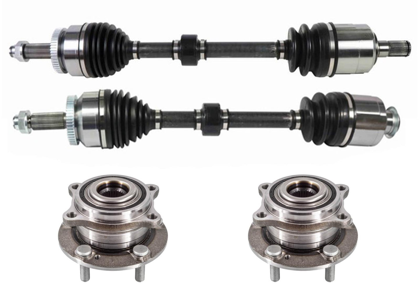 Ejes delanteros izquierdo y derecho completos CV para Kia Sedona 3.3L 2015-2018