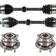 Front Left & Right Complete CV Shaft Axles for Kia Sedona 3.3L 2015-2018
