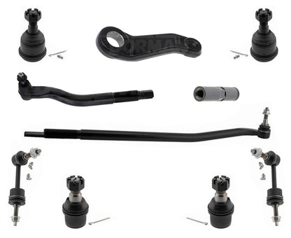 Outer Tie Rods Pitman Arm Ball Joints & Drag Links For RAM 2500 3500 14-22 4x4