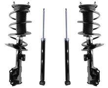 Front Left & Right Complete Struts Assembly & Rear Shocks For Mazda 3 2014-2018