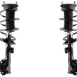 Front Left & Right Complete Struts W/ Coil Spring Assembly For Mazda 3 14-2018