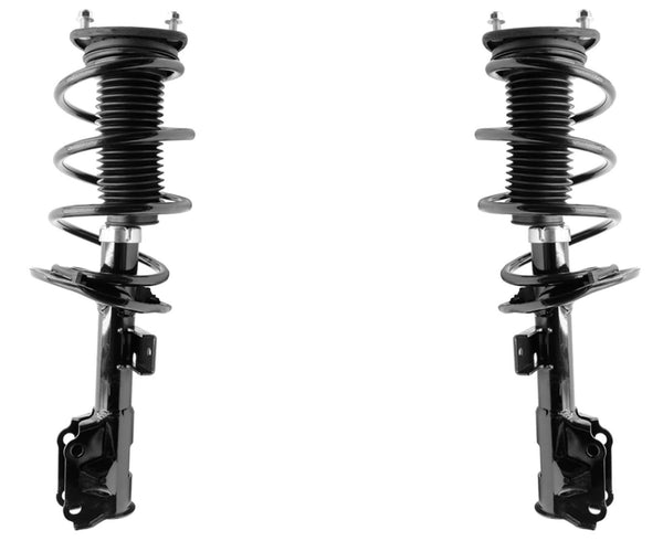 Front Left & Right Complete Struts W/ Coil Spring Assembly For Mazda 3 14-2018