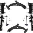 Front Complete Struts Assembly Lower Control Arms & Links For Mazda 3 2014-2018