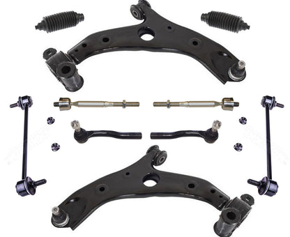 Barras de acoplamiento y enlaces de brazos de control inferiores delanteros para Mazda 3 y 3 Sport 2014-2018