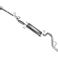 Sistema de escape de tubo de cola de silenciador resonador para F150 11-14 3.7L 163