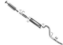 Sistema de escape de tubo de cola de silenciador resonador para F150 11-14 3.5L 145" Distancia entre ejes