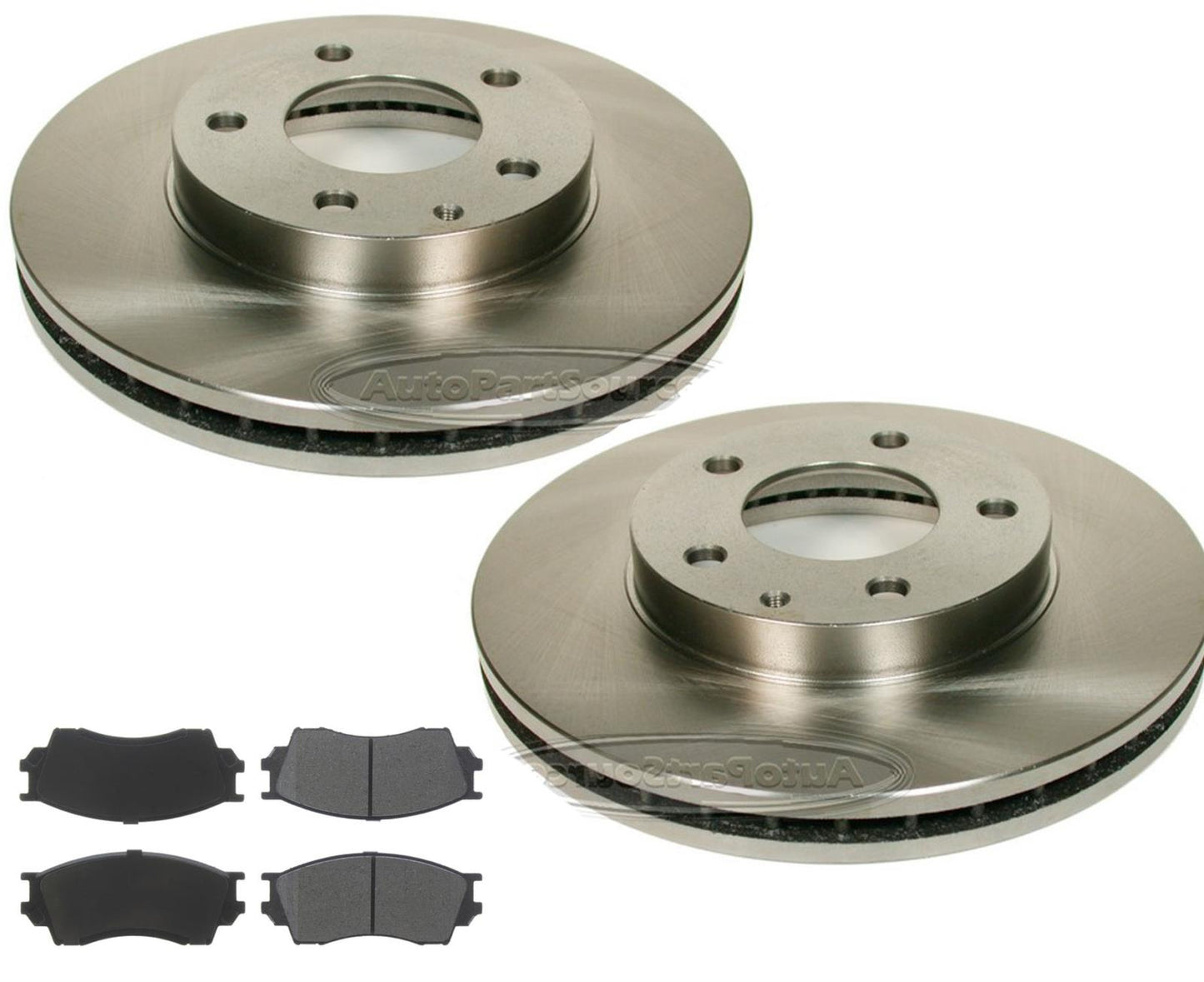 For 1995-2000 Millenia Front Brake Disc Rotor Rotors & Ceramib Brake Pads