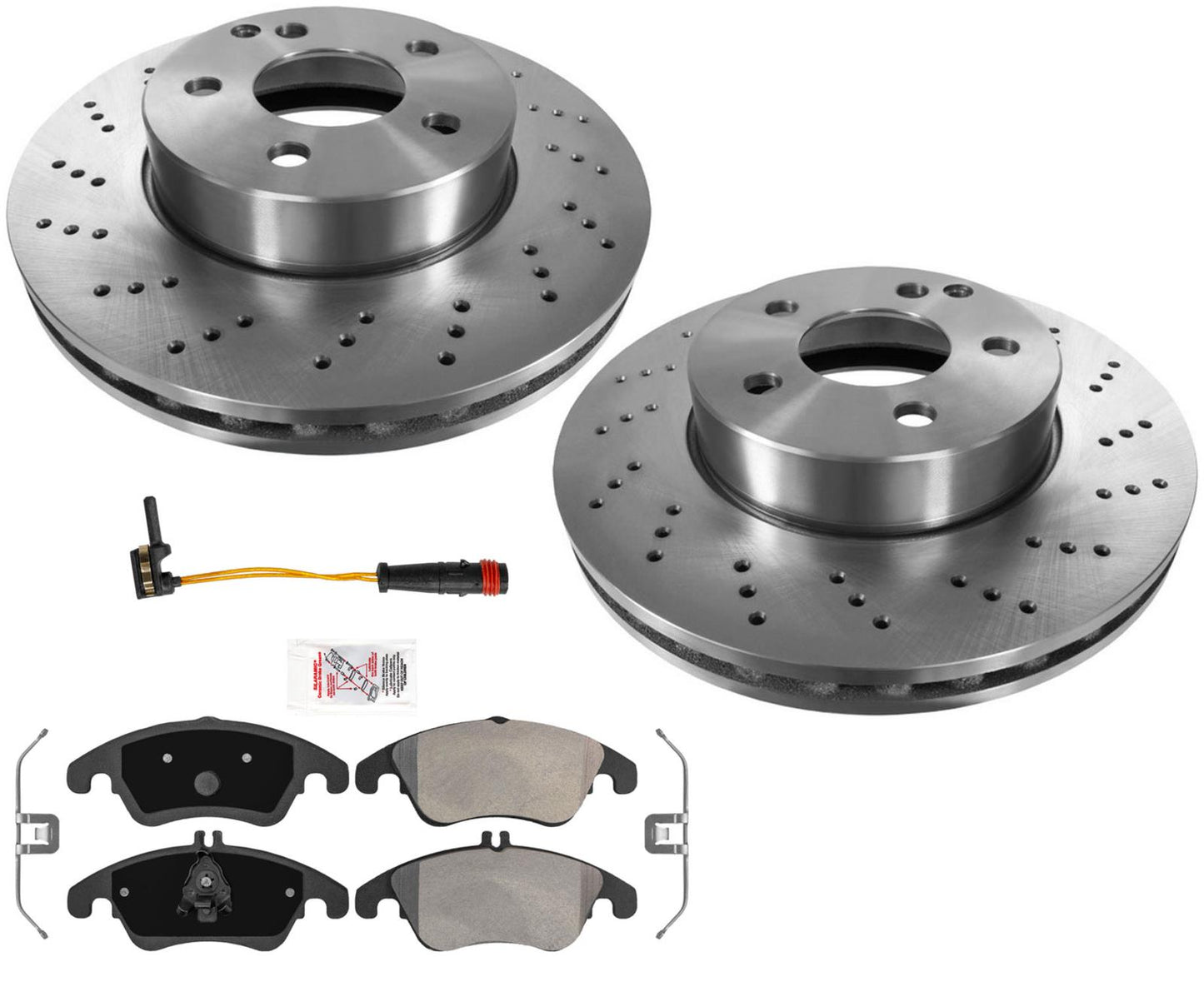 Front High Performance Carbon For Mercedes Benz C250 W/ Sport Package 2012-2015