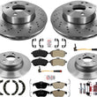 F&amp;R Carbono de alto rendimiento para Mercedes Benz C300 4Matic 08-12 SIN paquete deportivo