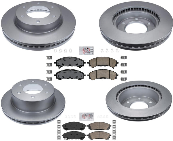 F&R Fleet Duty High Carbon Disc Brake Rotors Pads For Ford Ranger 2019 2020 2024