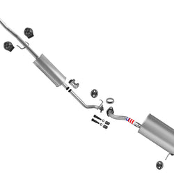 Exhaust System Resonator Pipe Rear Muffler for 2010-2011 Honda CR-V CRV 2.4L
