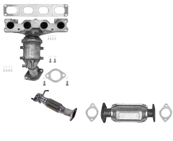 Convertidor catalítico aprobado por carbohidratos de Nueva York y California para Santa Fe 2.4 2010-12