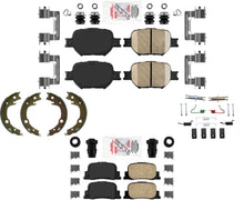 Frt & Rear AmeriPLATINUM Ceramic Brake Pads Parking Shoes For Scion tC 2005-10